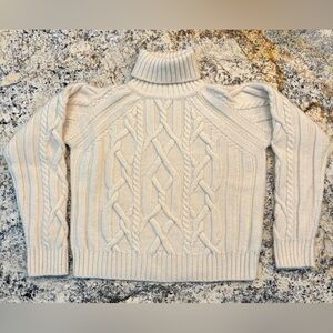 Fisherman Sweater Sundance Wool Alpaca Medium